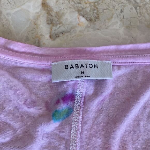 Babaton Ultra Soft Tie Dye Short Sleeve T-Shirt - Picture 10 of 14